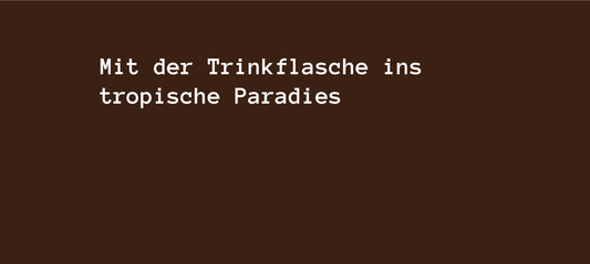 Mit der Trinkflasche ins tropische Paradies: Der Mango-Ananas-Zauber!
