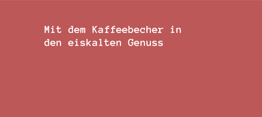 Mit dem Kaffeebecher in den eiskalten Genuss: Der Kaffee-Smoothie für Kaffeeliebhaber!
