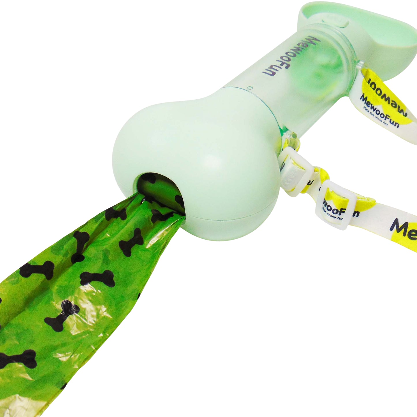 Hundetrinkflasche + Kotbeutel / 286 ml.