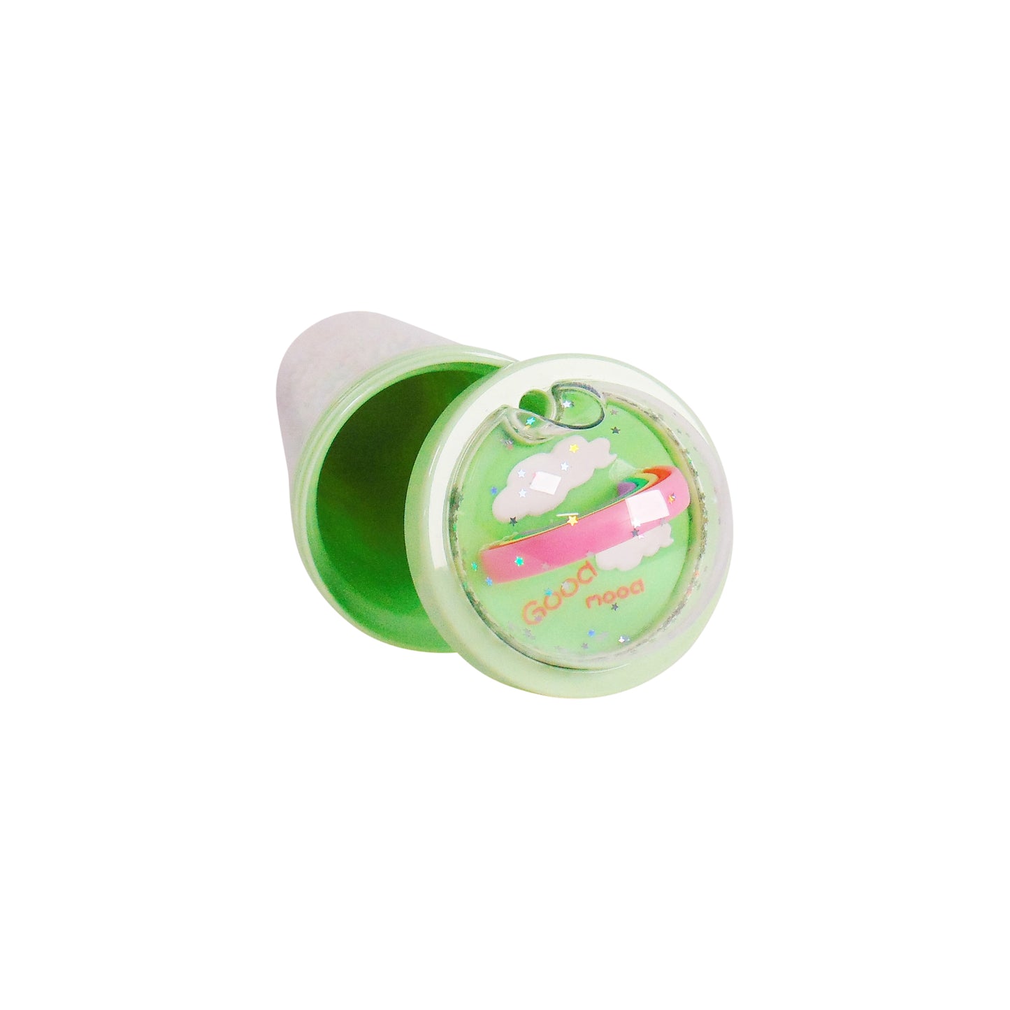 Rainbow Trinkbecher mit Strohhalm / 550 ml.